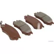 Jeu de 4 plaquettes de frein avant HERTH+BUSS JAKOPARTS J3601069 - Visuel 1