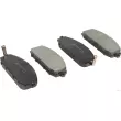 Jeu de 4 plaquettes de frein avant HERTH+BUSS JAKOPARTS J3601070 - Visuel 1