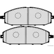 Jeu de 4 plaquettes de frein avant HERTH+BUSS JAKOPARTS J3601070 - Visuel 2
