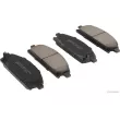 Jeu de 4 plaquettes de frein avant HERTH+BUSS JAKOPARTS J3601071 - Visuel 1