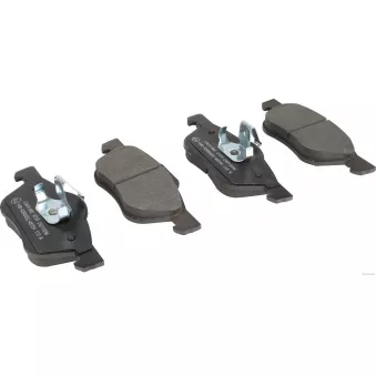 Jeu de 4 plaquettes de frein avant HERTH+BUSS JAKOPARTS J3601082