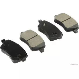 Jeu de 4 plaquettes de frein avant HERTH+BUSS JAKOPARTS J3601085