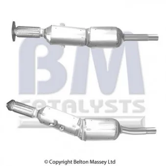 Filtre à particules / à suie, échappement BM CATALYSTS