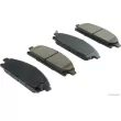 Jeu de 4 plaquettes de frein avant HERTH+BUSS JAKOPARTS J3601090 - Visuel 1