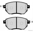 Jeu de 4 plaquettes de frein avant HERTH+BUSS JAKOPARTS J3601092 - Visuel 2