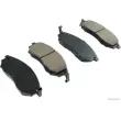 Jeu de 4 plaquettes de frein avant HERTH+BUSS JAKOPARTS J3601093 - Visuel 1