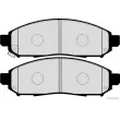 Jeu de 4 plaquettes de frein avant HERTH+BUSS JAKOPARTS J3601094 - Visuel 2