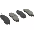Jeu de 4 plaquettes de frein avant HERTH+BUSS JAKOPARTS J3601096 - Visuel 1