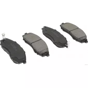 Jeu de 4 plaquettes de frein avant HERTH+BUSS JAKOPARTS