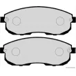 Jeu de 4 plaquettes de frein avant HERTH+BUSS JAKOPARTS J3601097 - Visuel 2