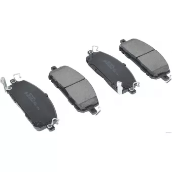 Jeu de 4 plaquettes de frein avant HERTH+BUSS JAKOPARTS J3601108