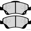Jeu de 4 plaquettes de frein avant HERTH+BUSS JAKOPARTS J3602001 - Visuel 2