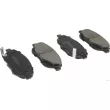 Jeu de 4 plaquettes de frein avant HERTH+BUSS JAKOPARTS J3602003 - Visuel 1