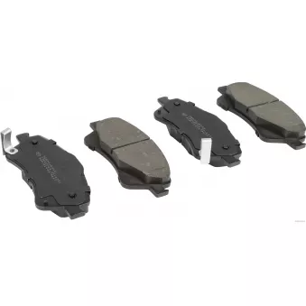Jeu de 4 plaquettes de frein avant HERTH+BUSS JAKOPARTS