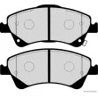 Jeu de 4 plaquettes de frein avant HERTH+BUSS JAKOPARTS J3602004 - Visuel 2