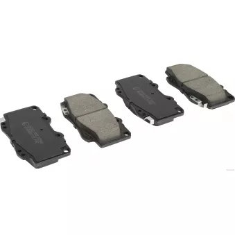 Jeu de 4 plaquettes de frein avant HERTH+BUSS JAKOPARTS J3602023