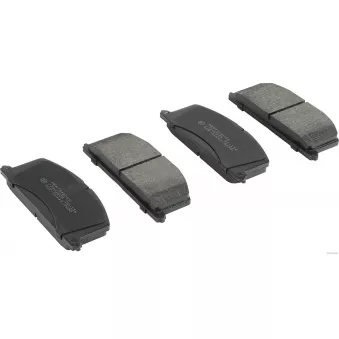 Jeu de 4 plaquettes de frein avant HERTH+BUSS JAKOPARTS J3602035