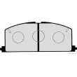 Jeu de 4 plaquettes de frein avant HERTH+BUSS JAKOPARTS J3602035 - Visuel 2