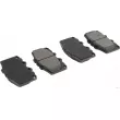 Jeu de 4 plaquettes de frein avant HERTH+BUSS JAKOPARTS J3602036 - Visuel 1