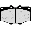 Jeu de 4 plaquettes de frein avant HERTH+BUSS JAKOPARTS J3602036 - Visuel 2