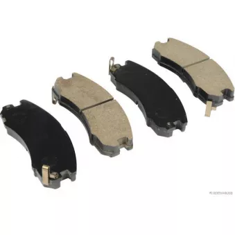 Jeu de 4 plaquettes de frein avant HERTH+BUSS JAKOPARTS J3602049