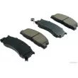 Jeu de 4 plaquettes de frein avant HERTH+BUSS JAKOPARTS J3602050 - Visuel 1