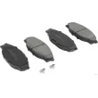 Jeu de 4 plaquettes de frein avant HERTH+BUSS JAKOPARTS J3602053 - Visuel 1