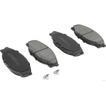 Jeu de 4 plaquettes de frein avant HERTH+BUSS JAKOPARTS J3602053