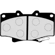 Jeu de 4 plaquettes de frein avant HERTH+BUSS JAKOPARTS J3602055 - Visuel 2
