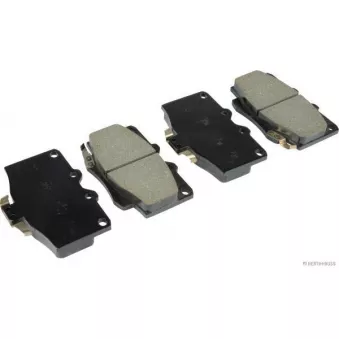 Jeu de 4 plaquettes de frein avant HERTH+BUSS JAKOPARTS J3602056