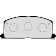 Jeu de 4 plaquettes de frein avant HERTH+BUSS JAKOPARTS J3602062 - Visuel 2