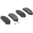 Jeu de 4 plaquettes de frein avant HERTH+BUSS JAKOPARTS J3602063 - Visuel 1
