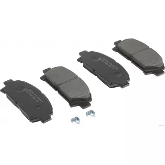 Jeu de 4 plaquettes de frein avant HERTH+BUSS JAKOPARTS J3602063