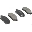 Jeu de 4 plaquettes de frein avant HERTH+BUSS JAKOPARTS J3602064 - Visuel 1