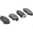 Jeu de 4 plaquettes de frein avant HERTH+BUSS JAKOPARTS J3602072 - Visuel 1