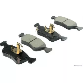 Jeu de 4 plaquettes de frein avant HERTH+BUSS JAKOPARTS