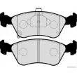 Jeu de 4 plaquettes de frein avant HERTH+BUSS JAKOPARTS J3602080 - Visuel 2