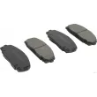 Jeu de 4 plaquettes de frein avant HERTH+BUSS JAKOPARTS J3602083 - Visuel 1