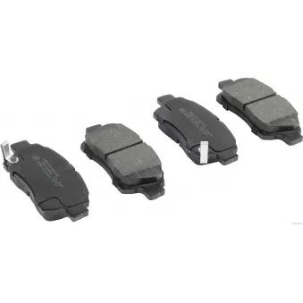 Jeu de 4 plaquettes de frein avant HERTH+BUSS JAKOPARTS