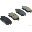 Jeu de 4 plaquettes de frein avant HERTH+BUSS JAKOPARTS J3602088 - Visuel 1