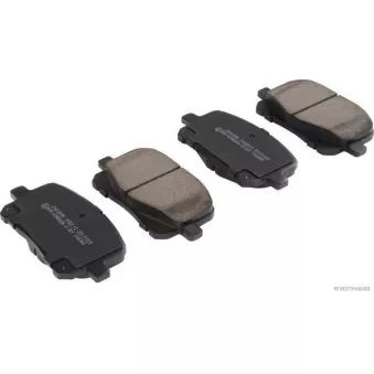 Jeu de 4 plaquettes de frein avant HERTH+BUSS JAKOPARTS J3602090
