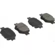 Jeu de 4 plaquettes de frein avant HERTH+BUSS JAKOPARTS J3602091 - Visuel 1