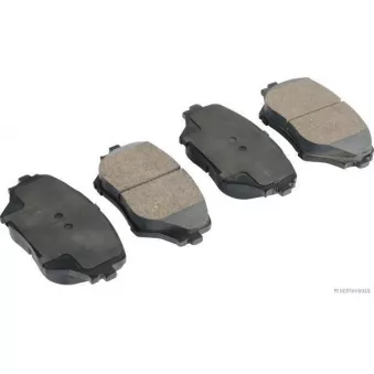 Jeu de 4 plaquettes de frein avant HERTH+BUSS JAKOPARTS