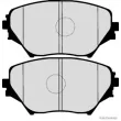 Jeu de 4 plaquettes de frein avant HERTH+BUSS JAKOPARTS J3602092 - Visuel 2
