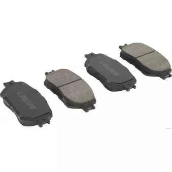Jeu de 4 plaquettes de frein avant HERTH+BUSS JAKOPARTS