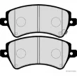 Jeu de 4 plaquettes de frein avant HERTH+BUSS JAKOPARTS J3602101 - Visuel 2