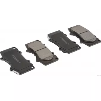 Jeu de 4 plaquettes de frein avant HERTH+BUSS JAKOPARTS J3602109