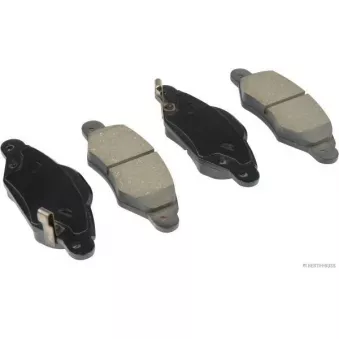 Jeu de 4 plaquettes de frein avant HERTH+BUSS JAKOPARTS J3602113