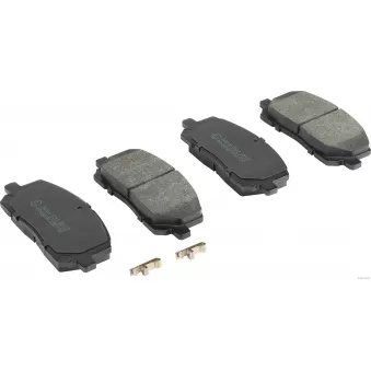 Jeu de 4 plaquettes de frein avant HERTH+BUSS JAKOPARTS J3602116