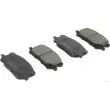 Jeu de 4 plaquettes de frein avant HERTH+BUSS JAKOPARTS J3602118 - Visuel 1